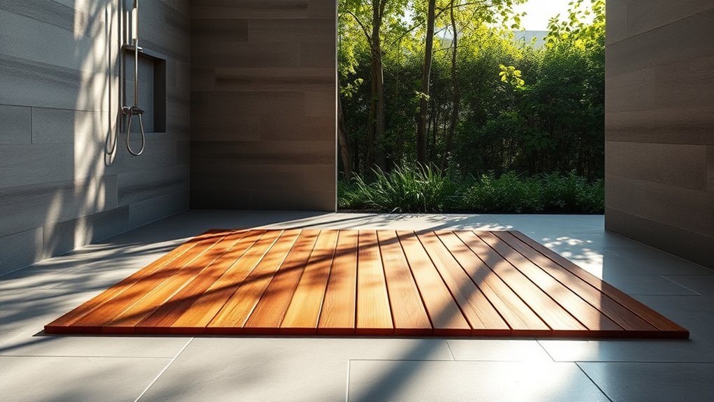 choosing durable teak mats