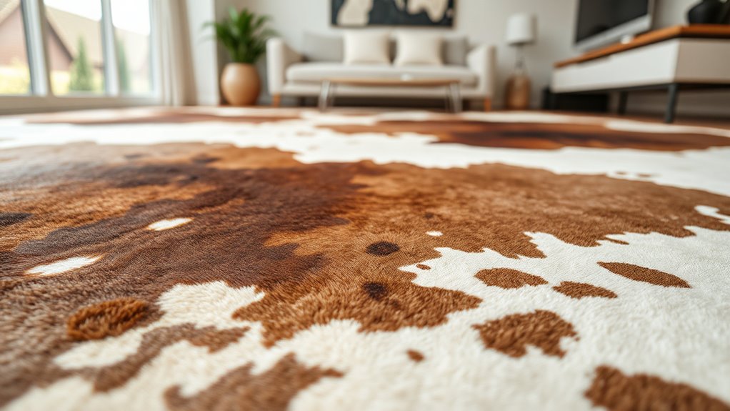 choosing quality faux cowhide