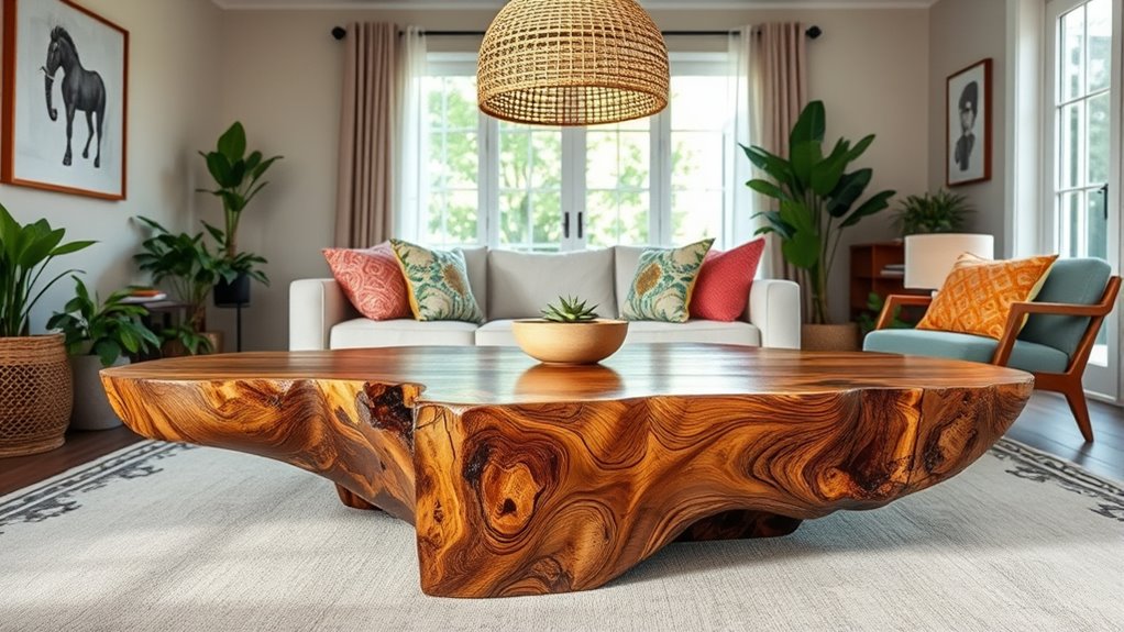 choosing the perfect live edge table
