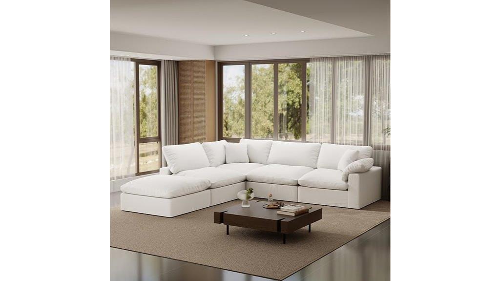 cloud inspired modular sofa