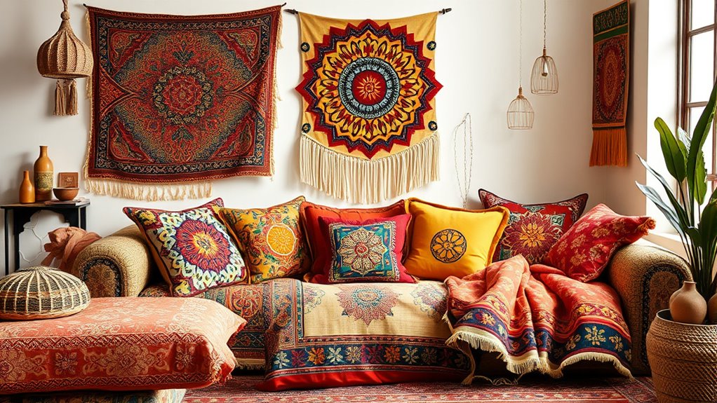cohesive vibrant color layering