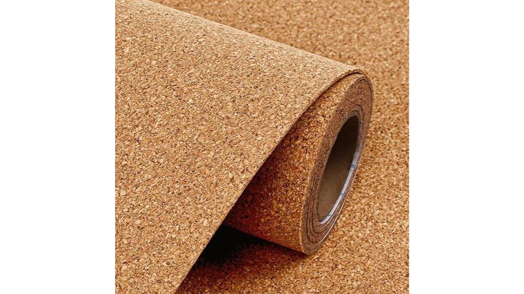colorful adhesive cork roll