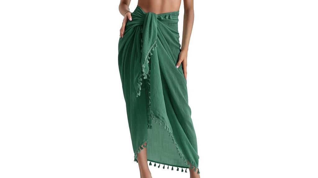 colorful beach wrap
