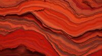 colorful clay ochre layering