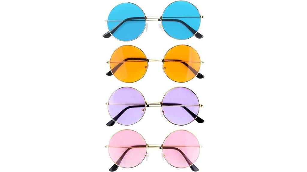colorful hippie sunglasses
