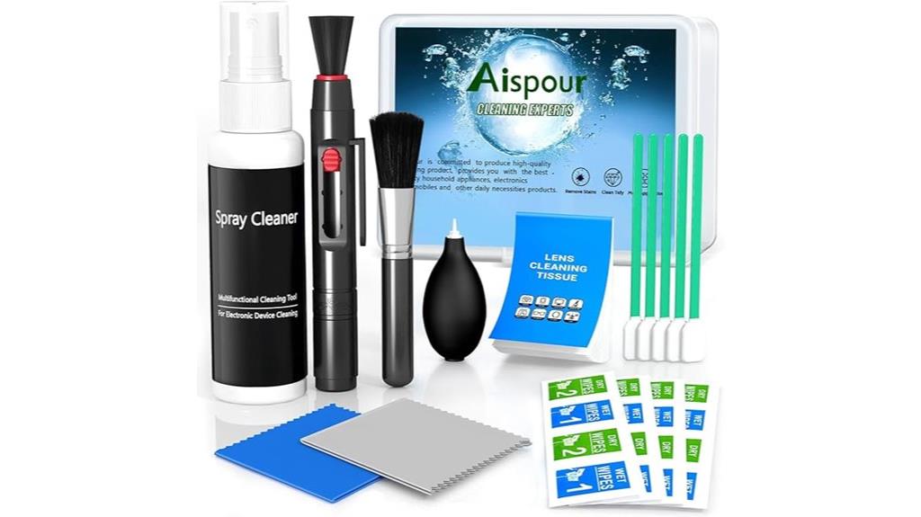comprehensive lens cleaning set