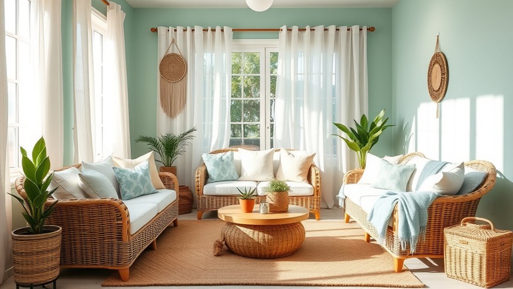 cool boho summer decor