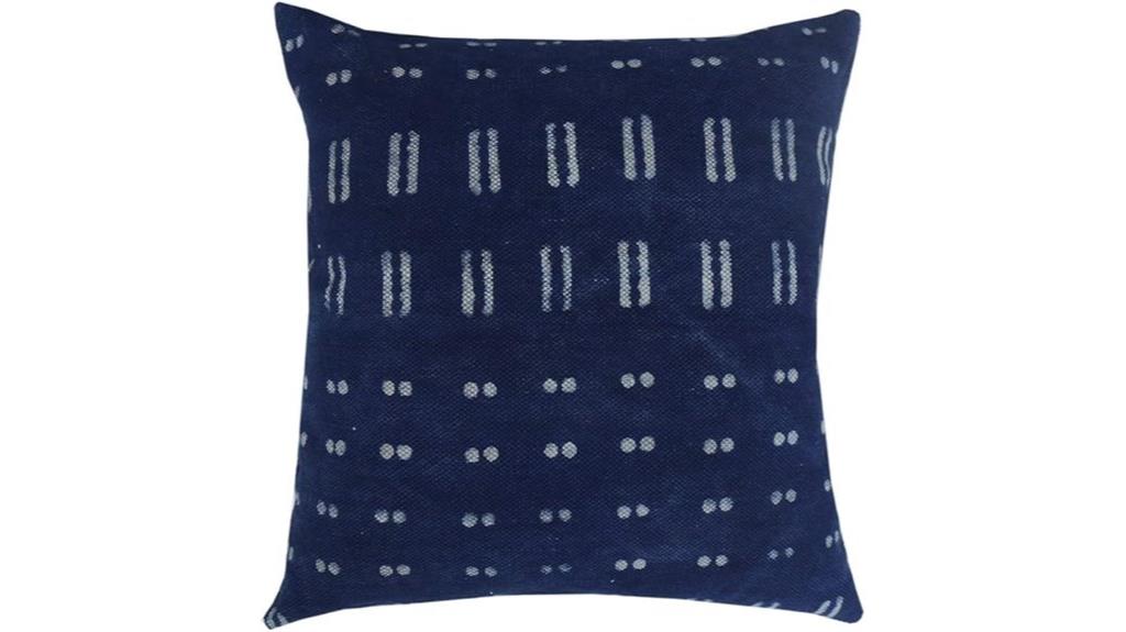 cotton mudcloth cushion cover