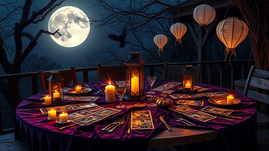 create mystical enchanting atmosphere