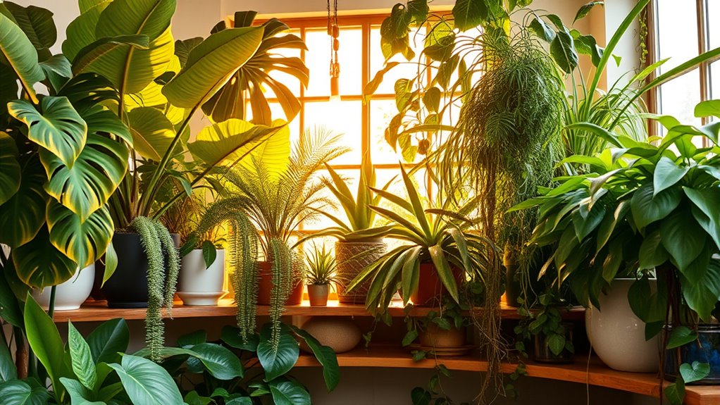 create vibrant lush oasis
