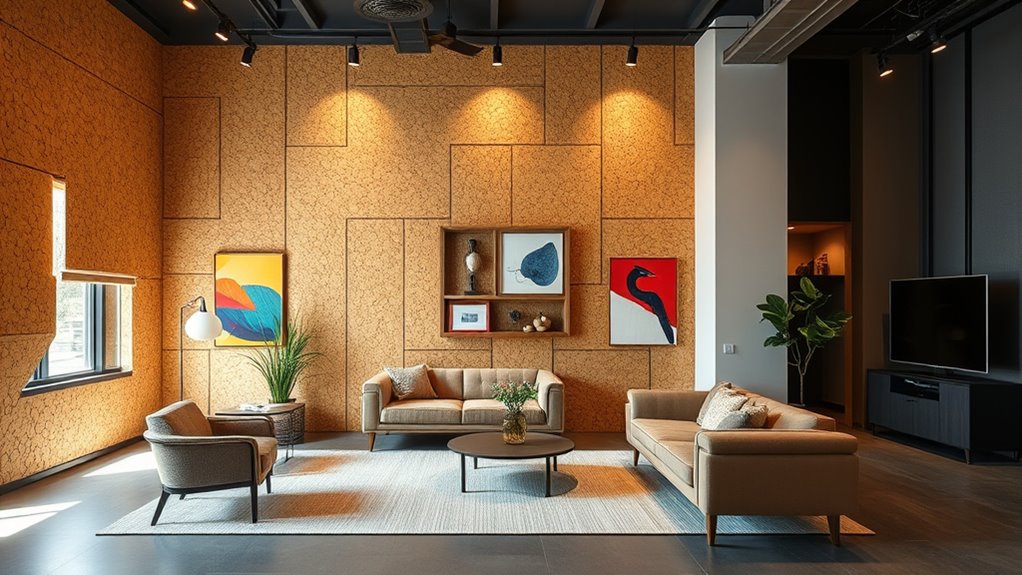creative acoustic stylish wall
