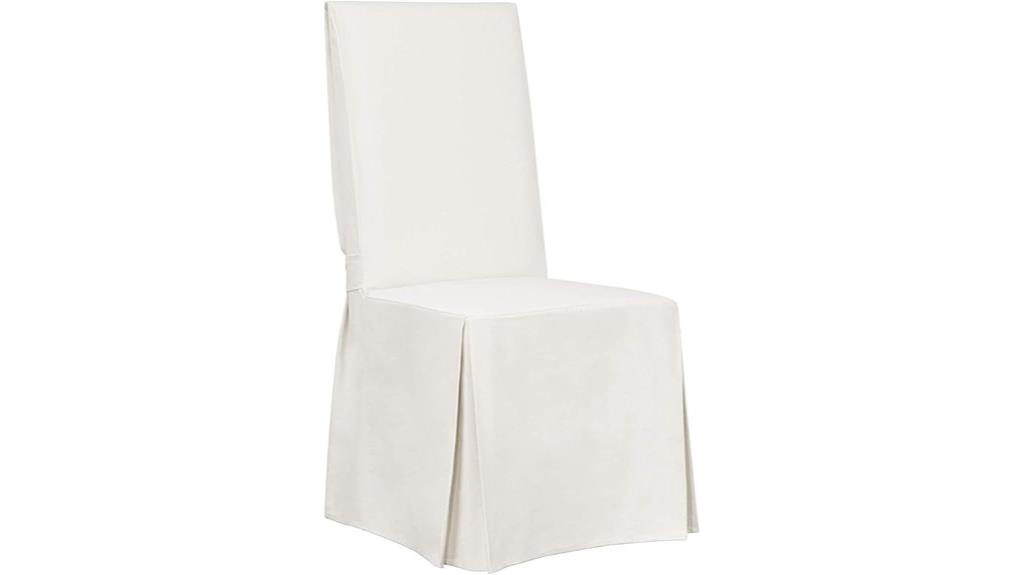 custom fit twill chair cover