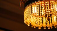 decorative beaded chandelier lighting