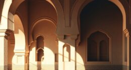 decorative curved architectural features