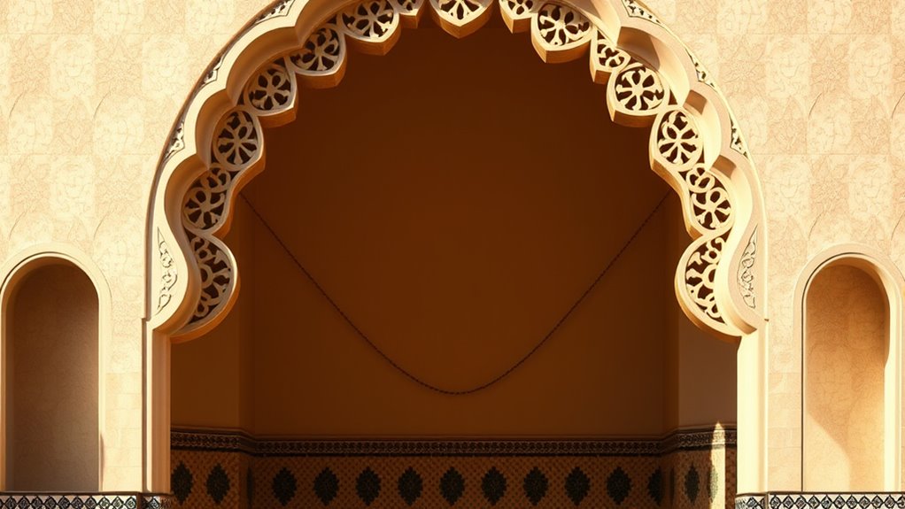 distinctive moroccan arch designs