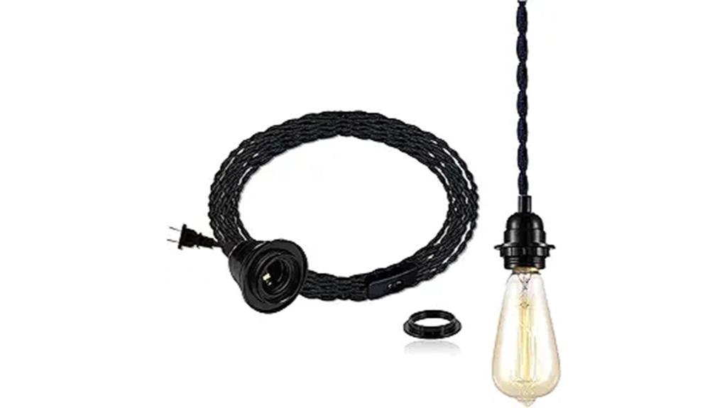 diy 15ft pendant light