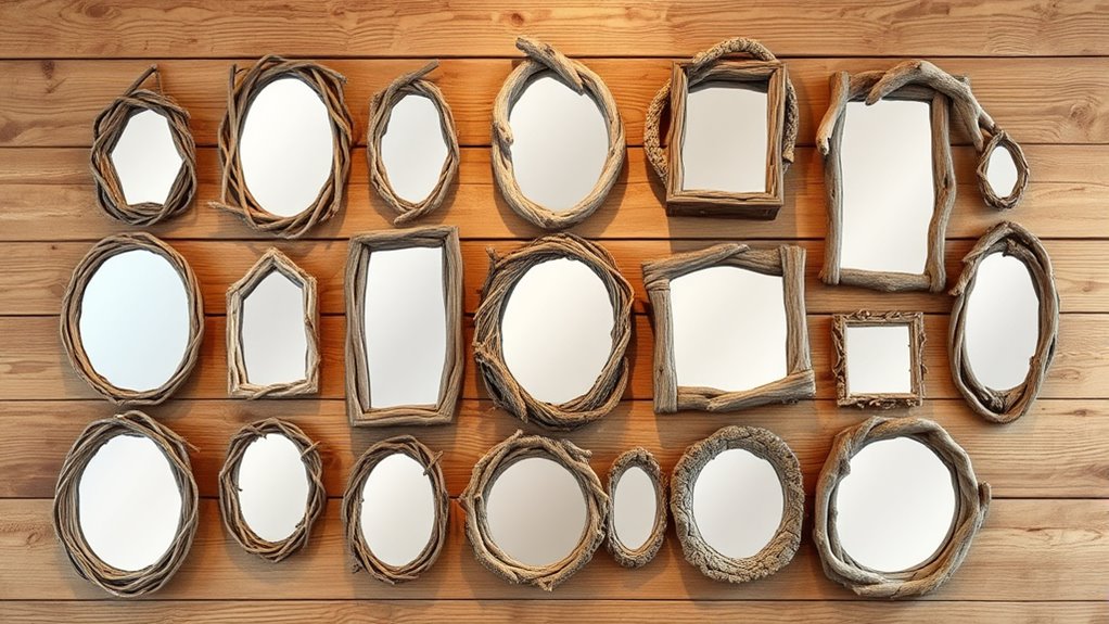 driftwood mirror home decor