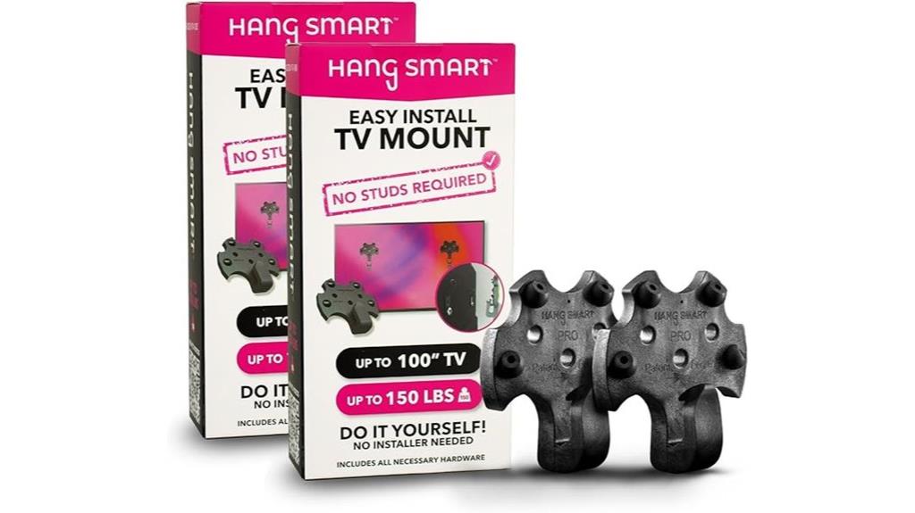 dual pack tv mounts