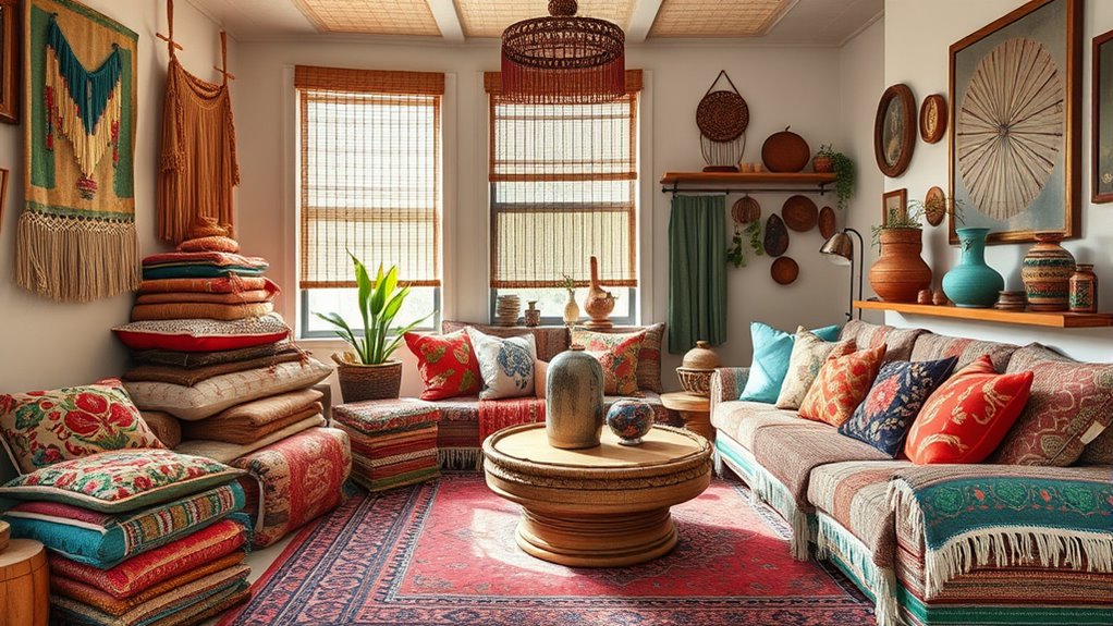 eclectic expressive layered decor