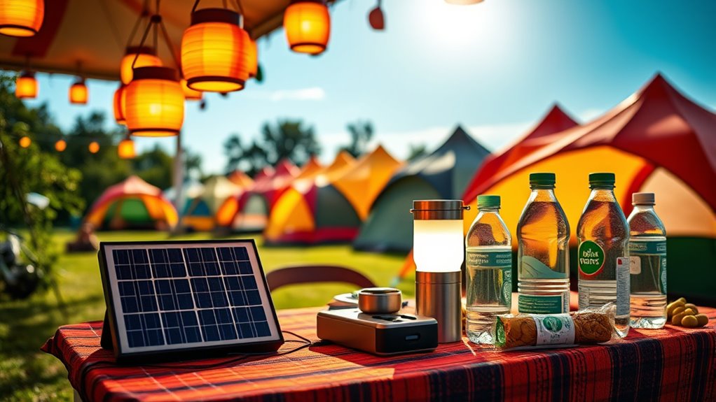 eco friendly festival lighting