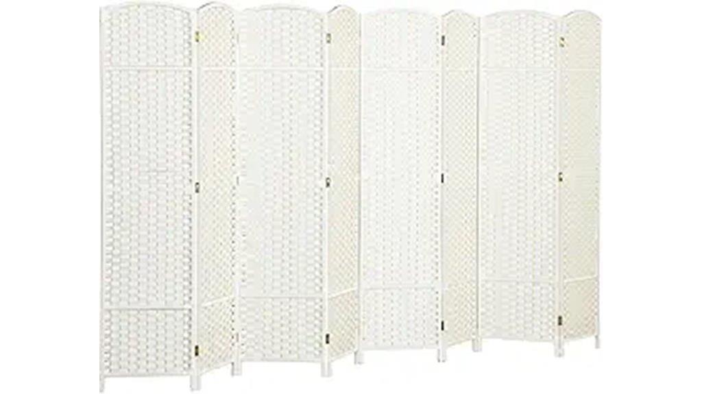 eight panel folding divider
