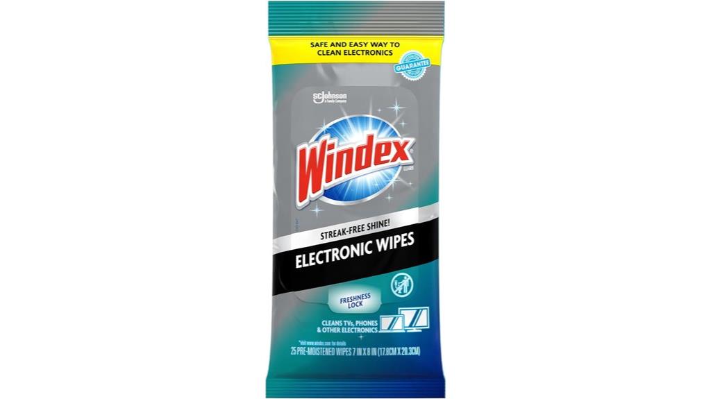 electronic screen cleaning wipes