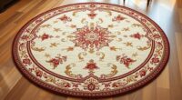 elegant durable round rugs