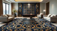 elegant geometric rug collection