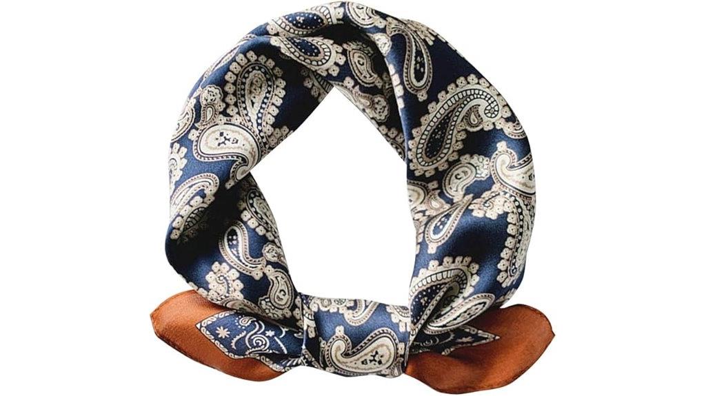 elegant mulberry silk scarf