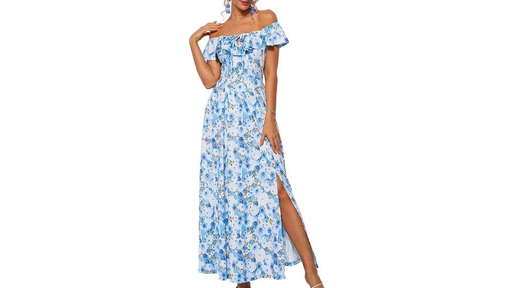 elegant summer maxi dress