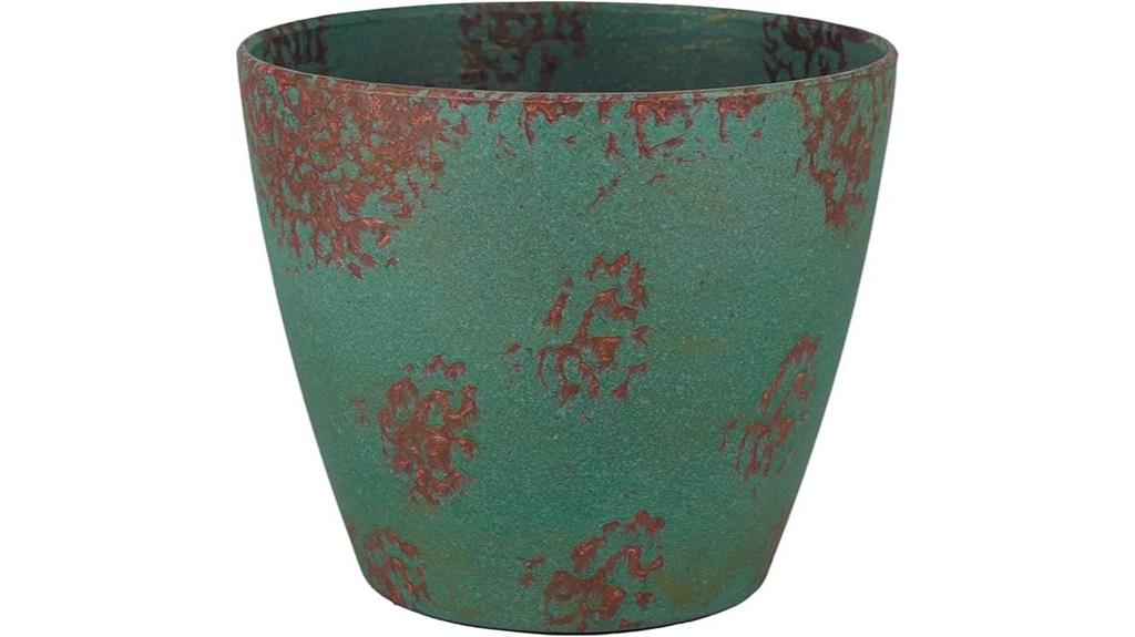 elegant vintage garden containers