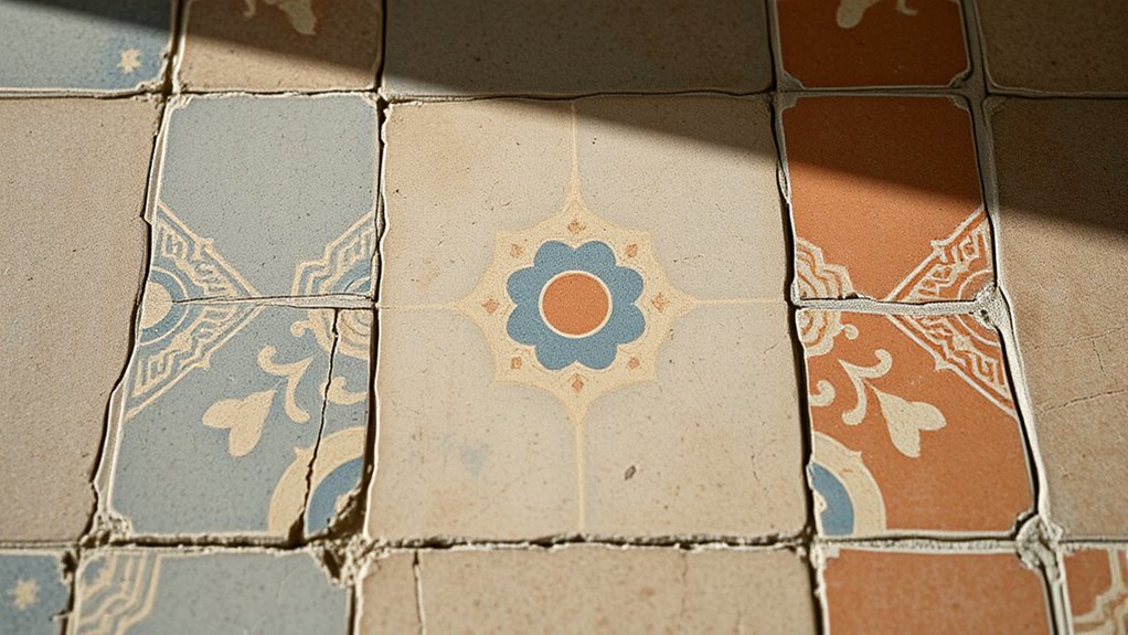 evaluate tile and grout condition