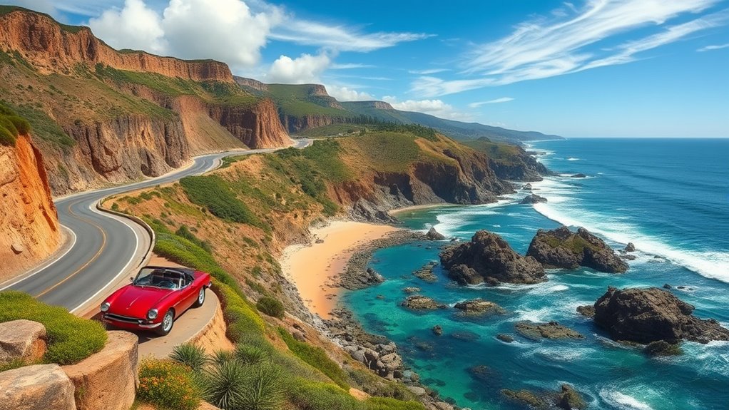 explore scenic coastal landscapes