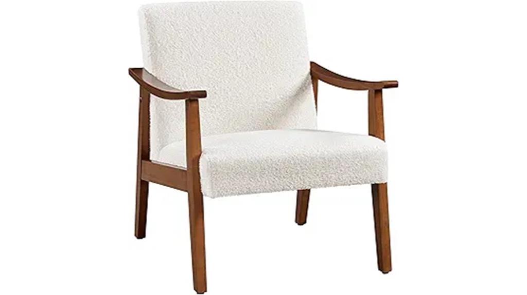 fabric accent chair