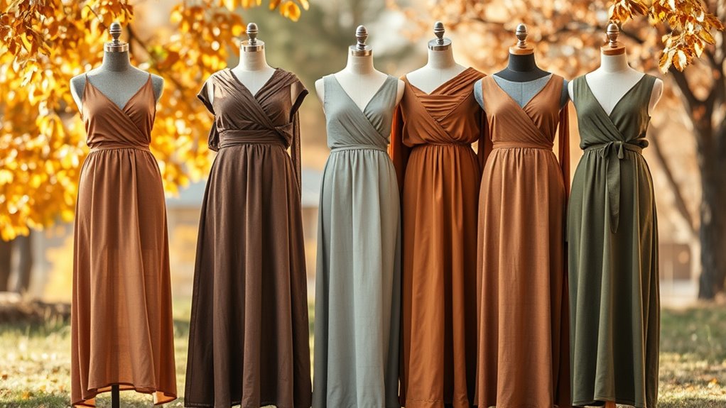 fall earth tone maxis