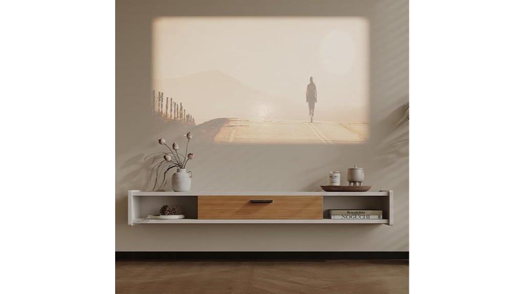 floating 47 inch tv stand