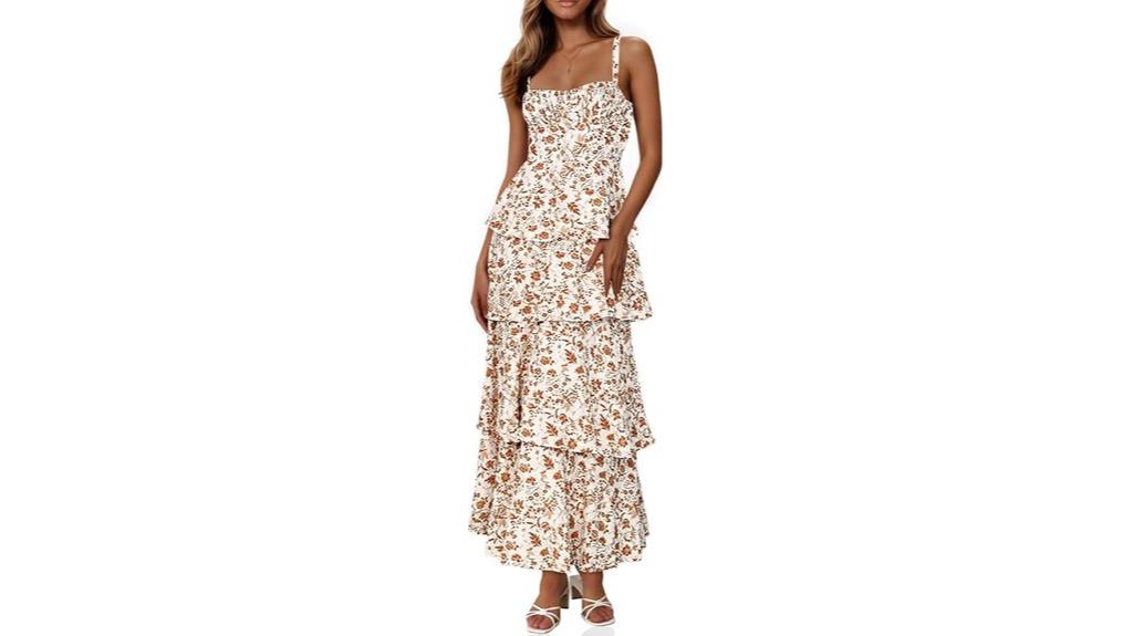 floral maxi dress