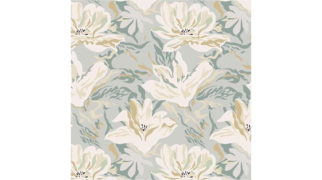 floral peel stick wallpaper