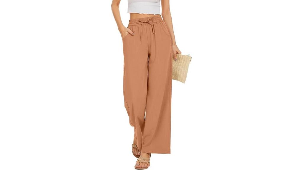 flowy pants with pockets