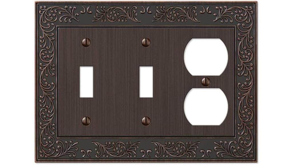 garden wallplate with outlets