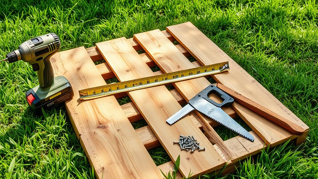 gather materials tools safety
