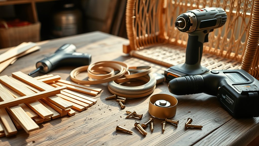 gather quality materials and tools