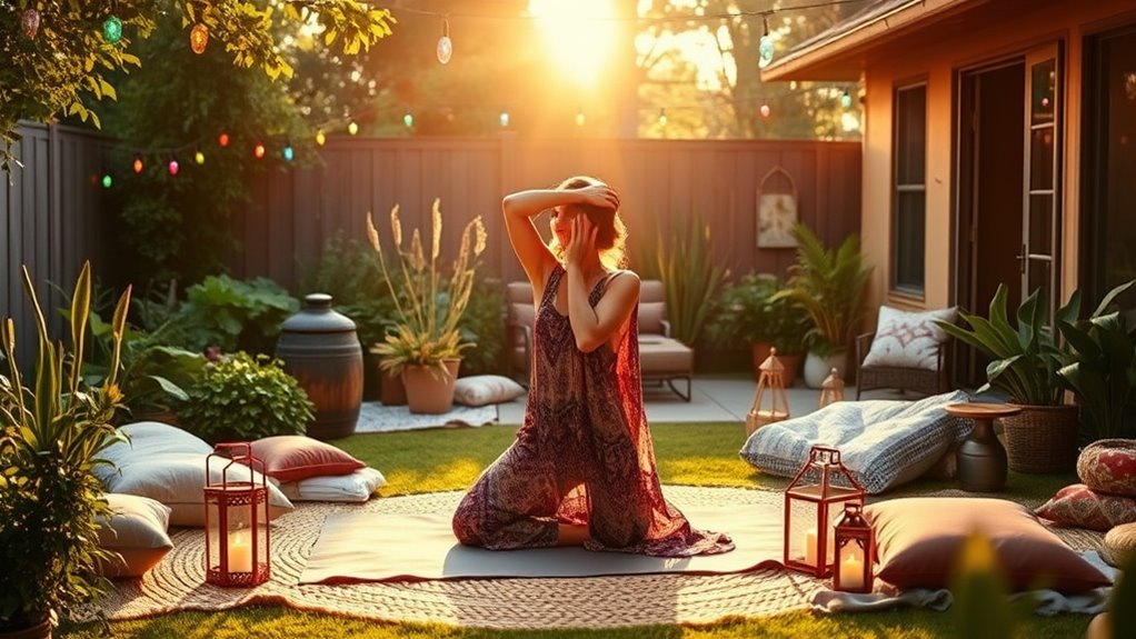 gentle twists and restorative poses