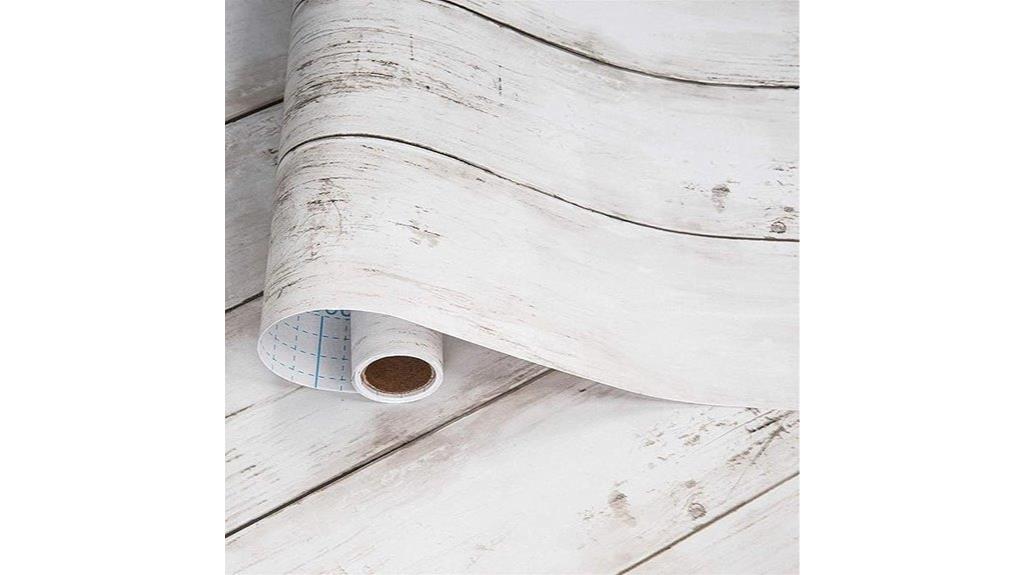 gray wood peel and stick wallpaper