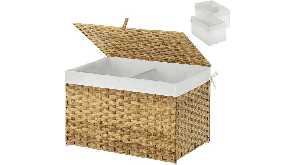greenstell wicker storage basket
