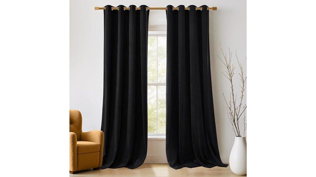 halloween velvet theater curtains