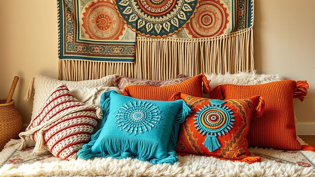 harmonize patterns and textures