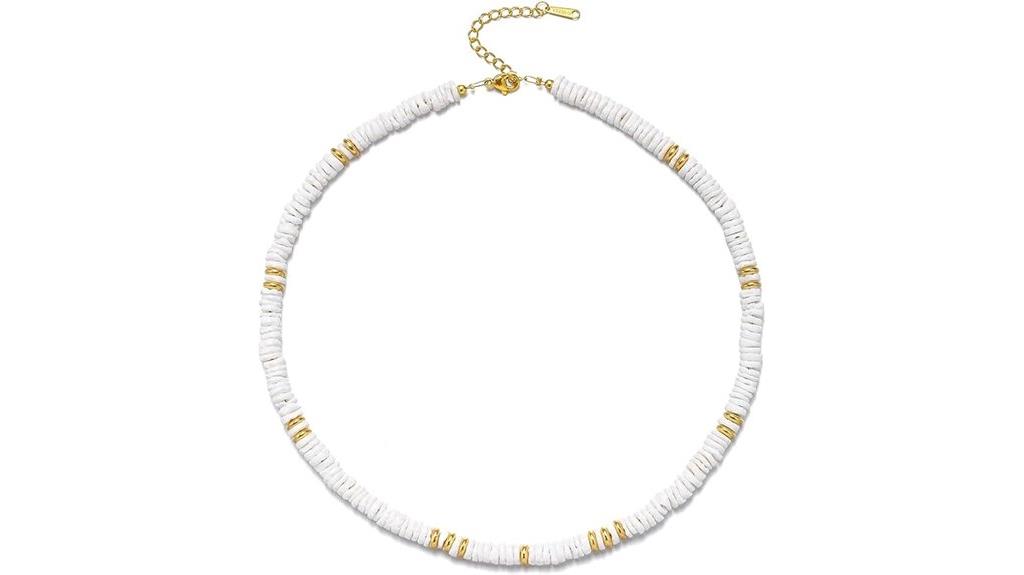 healing crystal beaded necklace