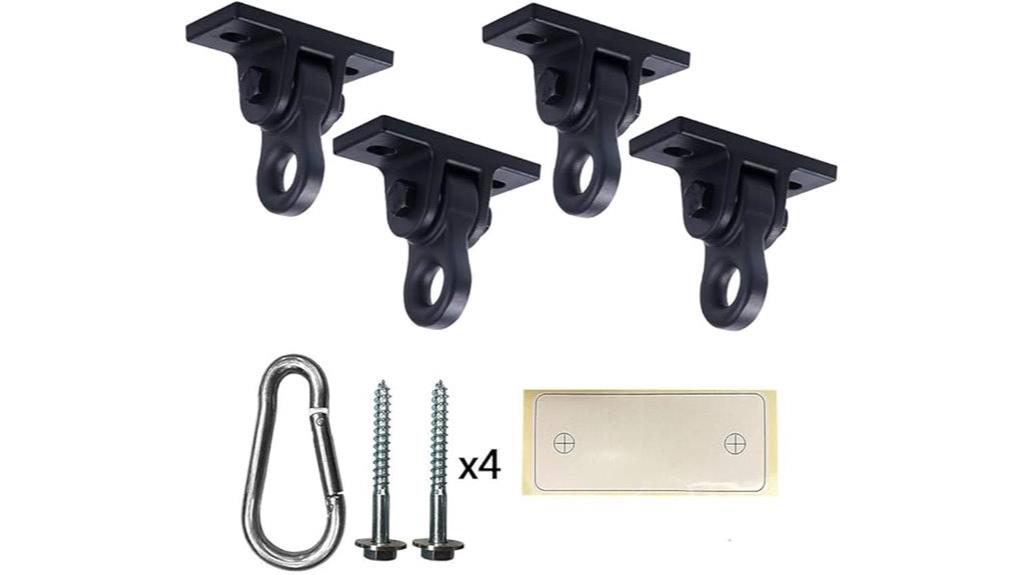 heavy duty black swing hangers