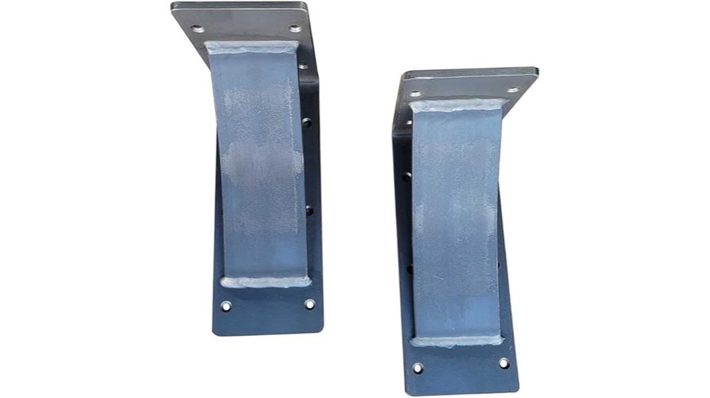 heavy duty mantel brackets pack